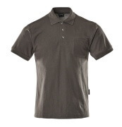 00783-260-18 Polo Shirt with chest pocket - dark anthracite