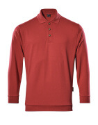00785-280-02 Polo Sweatshirt - red