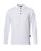 00785-280-06 Polo Sweatshirt - white