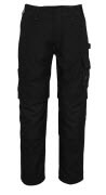 10179-154-09 Trousers with kneepad pockets - black