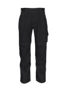 10579-442-09 Trousers with kneepad pockets - black