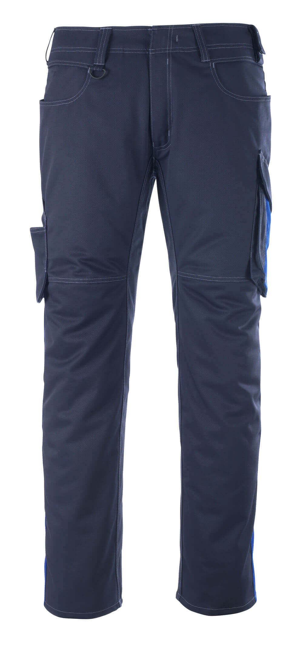 12079-203-01011 Trousers with thigh pockets - dark navy/royal