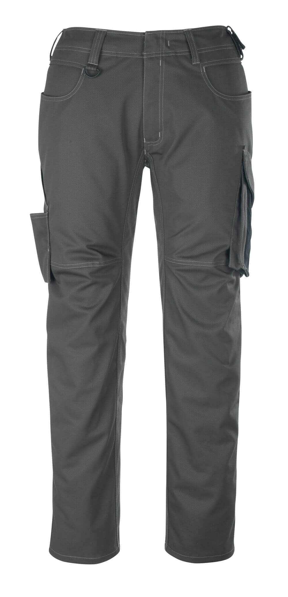 12079-203-1809 Trousers with thigh pockets - dark anthracite/black
