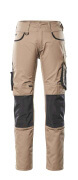 13079-230-1809 Trousers with kneepad pockets - dark anthracite/black