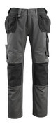 14031-203-1809 Trousers with holster pockets - dark anthracite/black