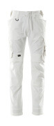 15079-010-06 Pants with kneepad pockets - white