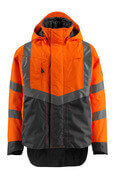 15501-231-1418 Outer Shell Jacket - hi-vis orange/dark anthracite