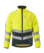15503-259-17010 Fleece Jacket - hi-vis yellow/dark navy