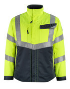 15509-860-17010 Jacket - hi-vis yellow/dark navy