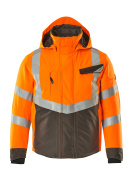 15535-231-1418 Winter Jacket - hi-vis orange/dark anthracite