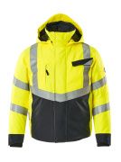 15535-231-17010 Winter Jacket - hi-vis yellow/dark navy