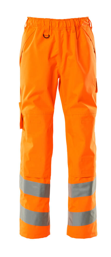 Para Hombre Hi Vis Viz Pantalones Deportivos Pantalones De Combate Workwear chándal Orange 