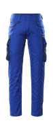 16279-230-11010 Trousers with thigh pockets - royal/dark navy
