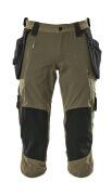 17049-311-010 ¾ Length Trousers with holster pockets - dark navy