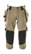 17049-311-55 ¾ Length Trousers with holster pockets - light khaki