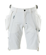 17149-311-06 Shorts with holster pockets - white