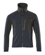 17484-319-01009 Sweatshirt with zipper - dark navy/black
