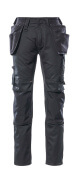 17731-442-09 Trousers with holster pockets - black