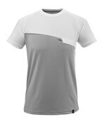 17782-945-0806 T-shirt - grey-flecked/white