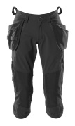 18249-311-09 ¾ Length Trousers with holster pockets - black