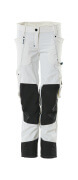 18388-311-06 Trousers with kneepad pockets - white