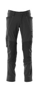 18479-311-09 Trousers with kneepad pockets - black
