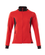 18494-962-20209 Sweatshirt with zipper - traffic red/black