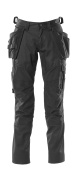 18531-442-09 Trousers with holster pockets - black