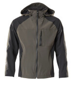 18601-411-1809 Outer Shell Jacket - dark anthracite/black