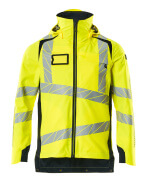 19001-449-17010 Outer Shell Jacket - hi-vis yellow/dark navy