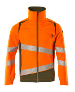 19009-511-1433 Jacket - hi-vis orange/moss green