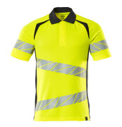 19083-771-14010 Polo shirt - hi-vis orange/dark navy