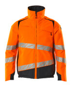 B-Seen Léger En ISO 20471 Costume HI VIS imperméable capuche pluie de sécurité 