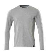 20181-959-08 T-shirt, long-sleeved - grey-flecked