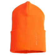 20650-610-14 Knitted hat - hi-vis orange