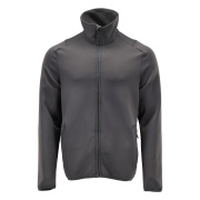 22585-608-89 Fleece jumper with zipper - stone grey