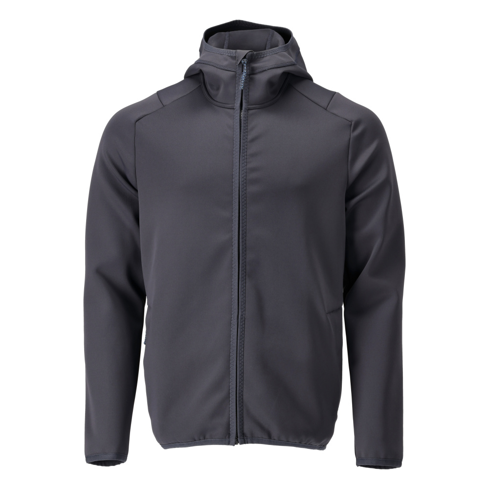 22586-608-010 Fleece jumper with hood - dark navy