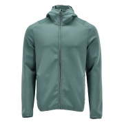 22586-608-35 Fleece jumper with hood - light forest green