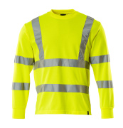50106-854-17 Sweatshirt - hi-vis yellow