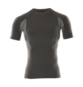 50185-870-18 Functional Under Shirt, short-sleeved - dark anthracite