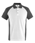 50569-961-0618 Polo shirt - white/dark anthracite