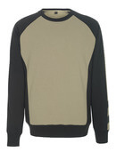 50570-962-5509 Sweatshirt - light khaki/black