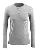 50581-964-08 T-shirt, long-sleeved - grey-flecked