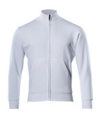 51591-970-06 Sweatshirt with zipper - white