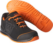 F0210-702-0998 Safety Shoe - sort/stærk orange