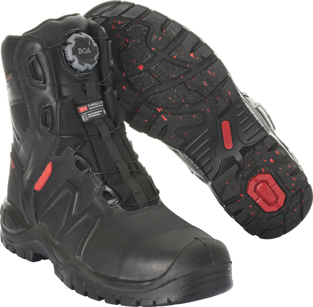 F0463-902-09 Safety Boot - black