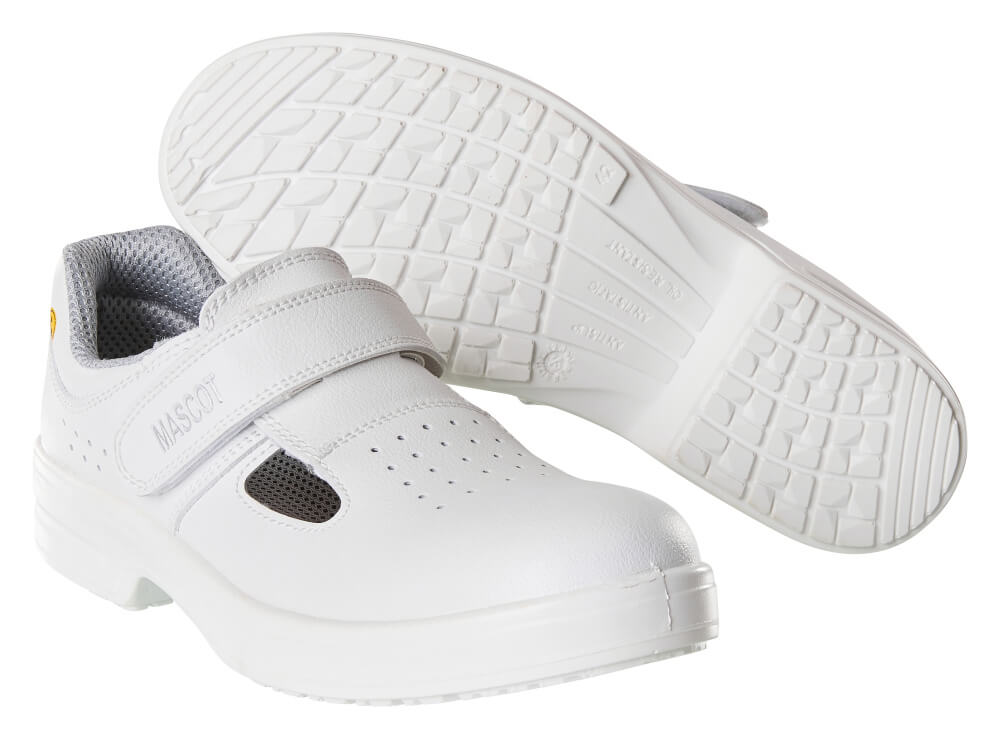 F0801-906-06 Safety Sandal - white